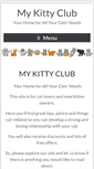 Mobile Screenshot of mykittyclub.com